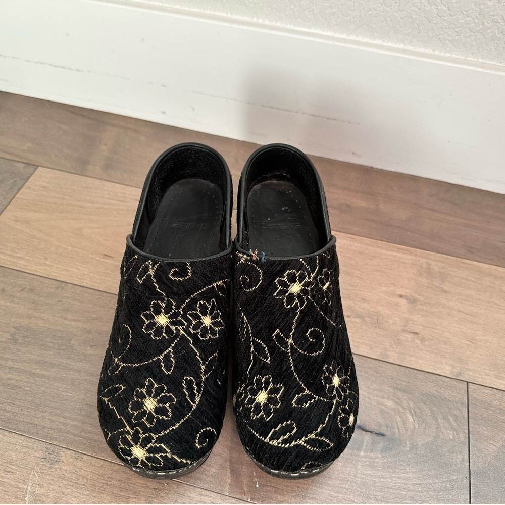 Dansko Floral Tapestry clog